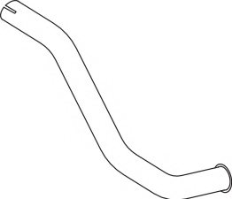 DINEX 52681 Exhaust Pipe